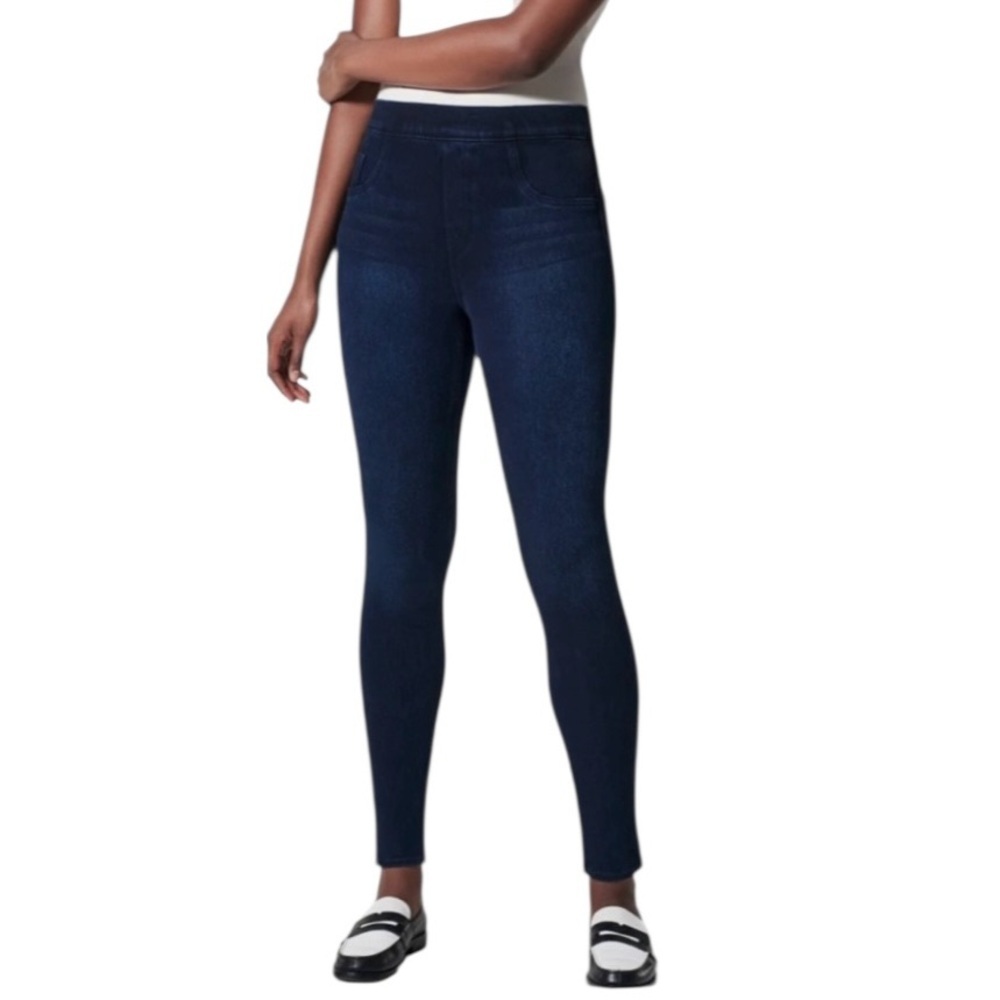 Spanx Jean-ish Leggings Medium Blue